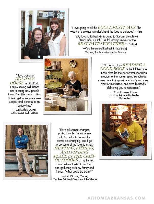 At Home in Arkansas | September 2014 | End Notes: Fall in Arkansas