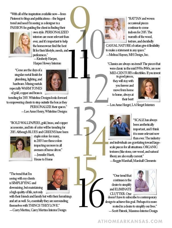 At Home in Arkansas | January/February 2015 | Design Scene