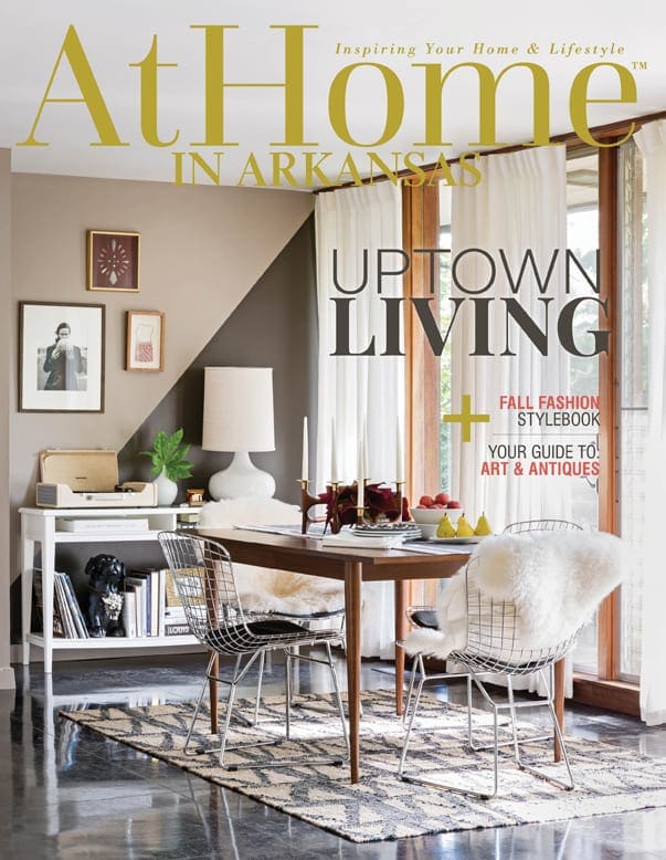 At Home lifestyle magazine cover, Arkansas edition.